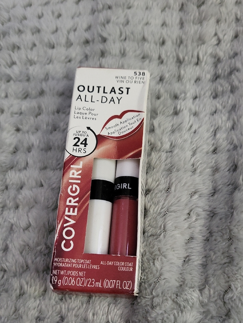 COVERGIRL Outlast All-Day Lip Color Duo - Wine To Five (deep rose)
